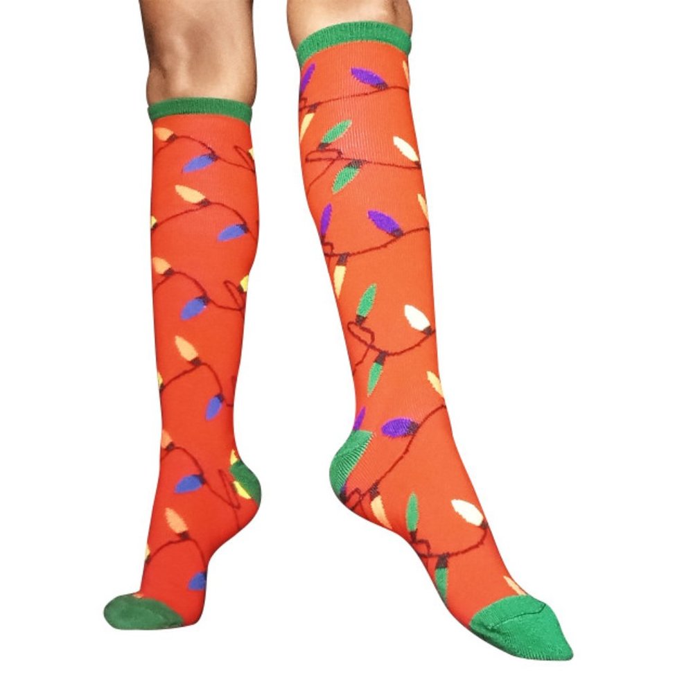 Christmas Light Socks